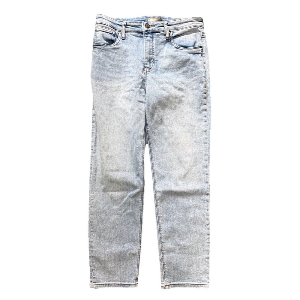 Kut From The Kloth Women’s Light Wash Straight Leg Jeans Minimalist Clean Girl 4